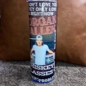 New Morgan Wallen whiskey glasses stainless steel Tumbler 30 ounce